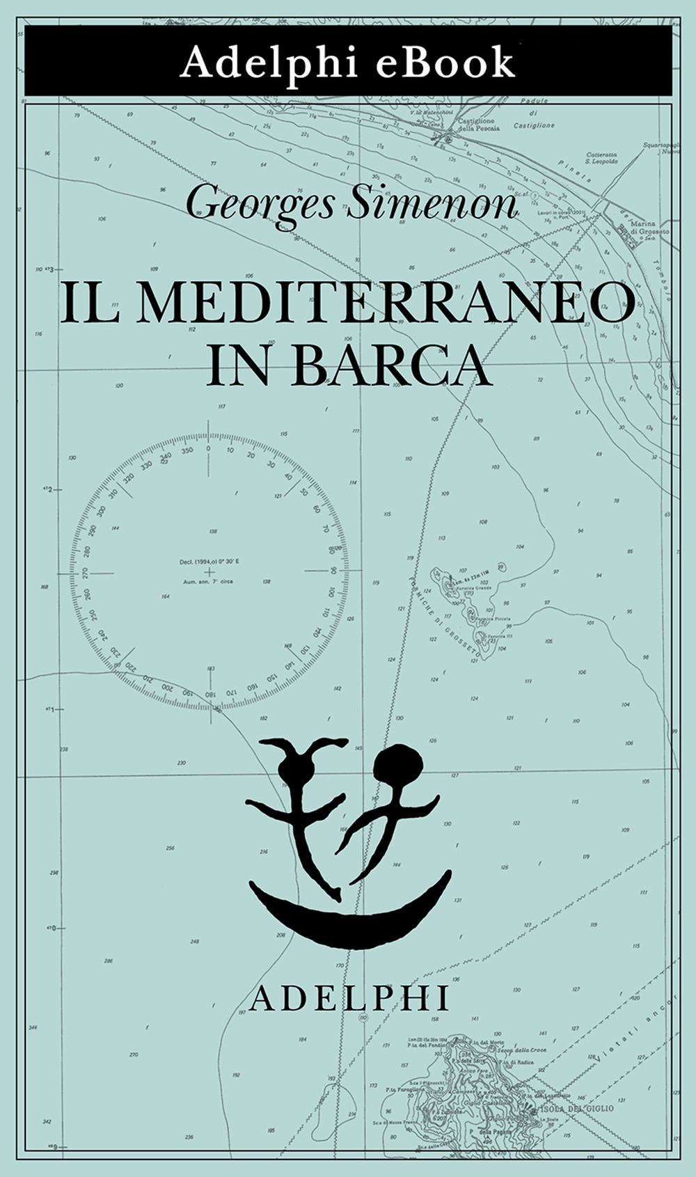 Carta nautica didattica 5/D - Dal Canale di Piombino al Promontorio  Argentario e Scoglio Africa